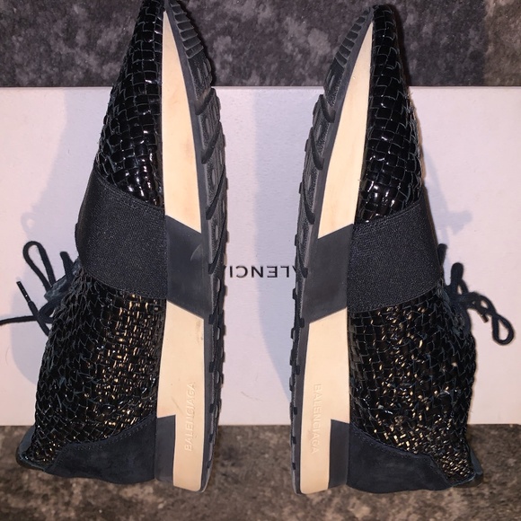 BALENCIAGA PELLE S.GOMM SNEAKER | SIZE 7 US - Picture 5 of 6